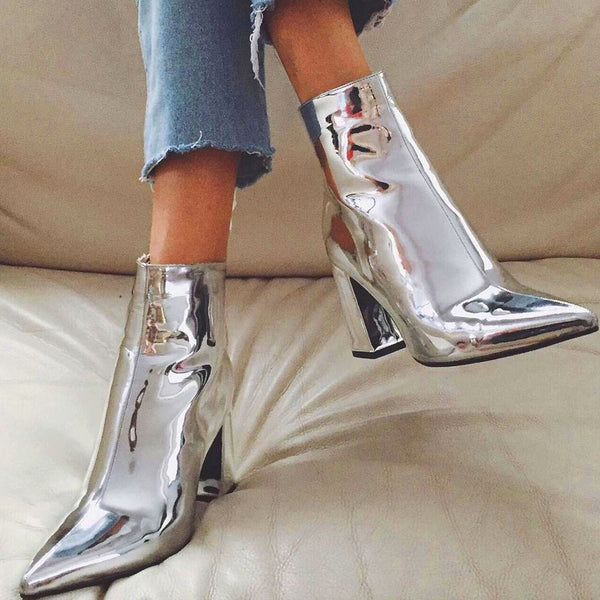 Empire pointed toe sales ankle boots